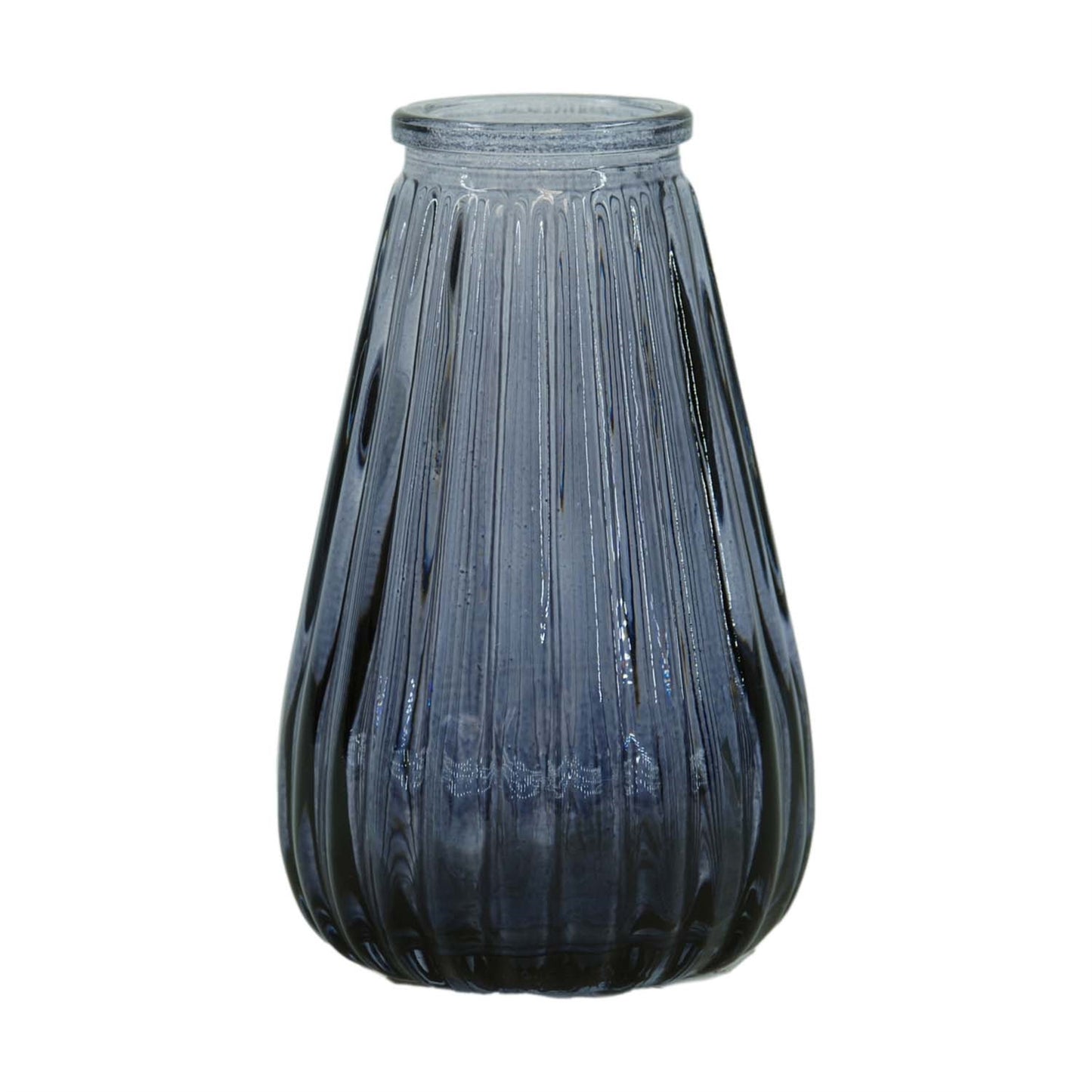 Purple Tapered Glass Jar