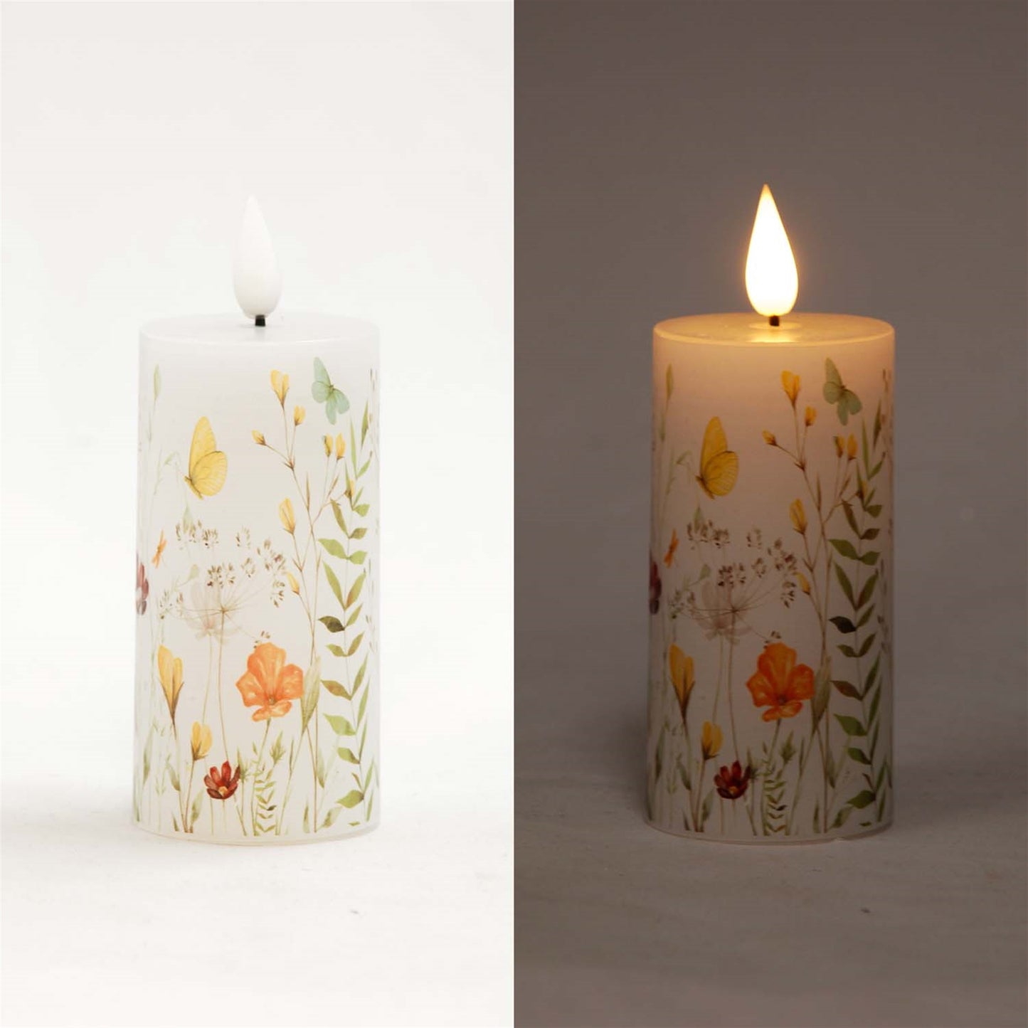 Wildflowers Votive LED Candle