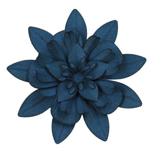 Indigo Flower Magnet