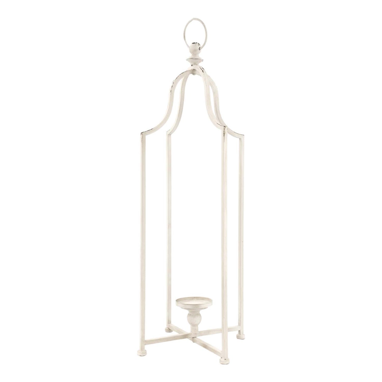 31" Cream Folding Lantern