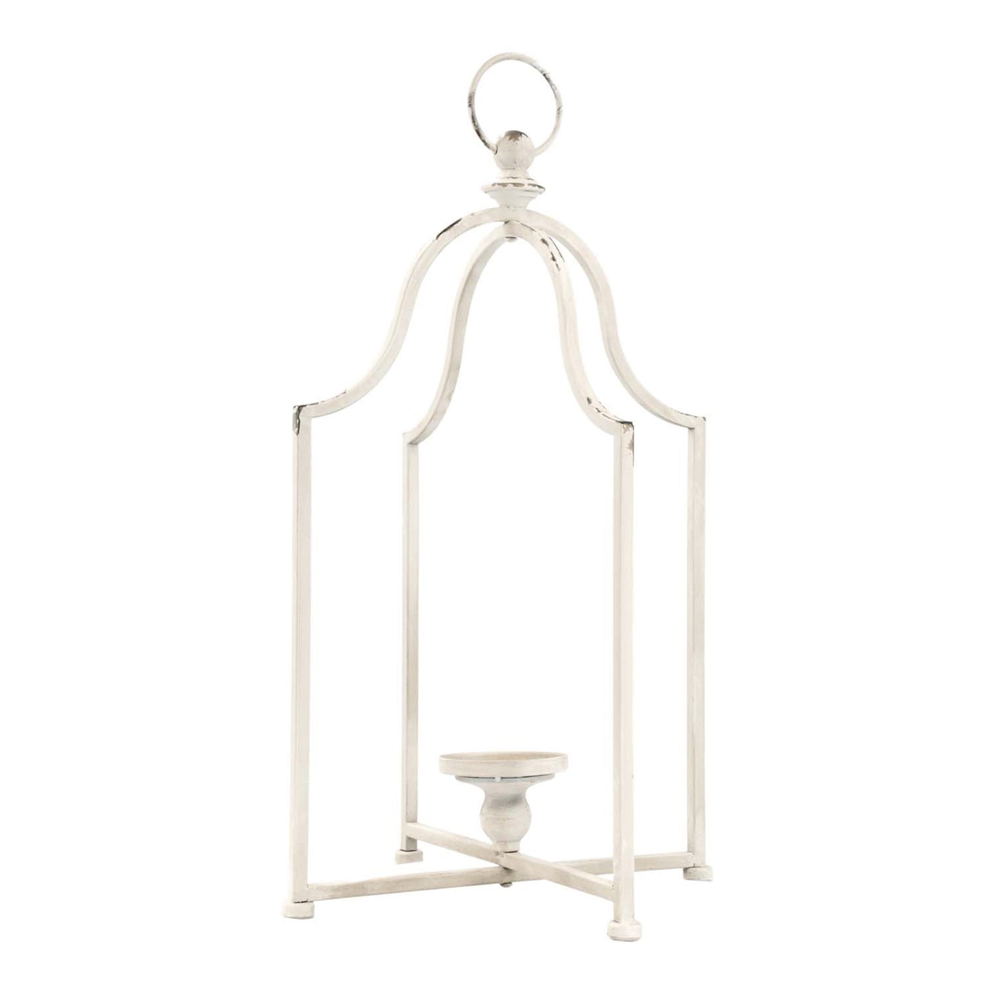 23" Cream Folding Lantern