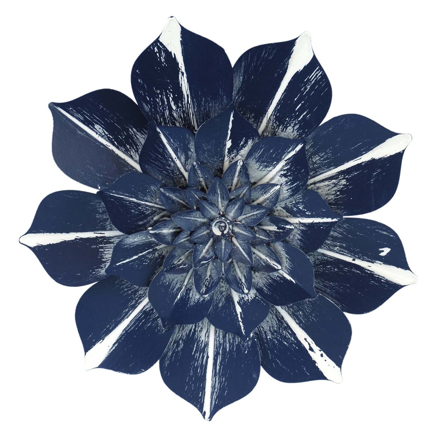 12" Indigo Flower Hanger