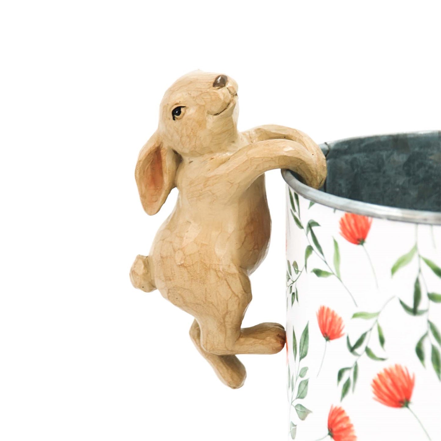  Bunny Planter Rim Hanger