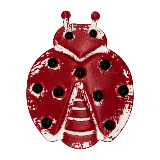 Wood Ladybug Magnet